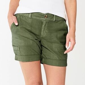 Sonoma Sage Green Women's Cargo Shorts
